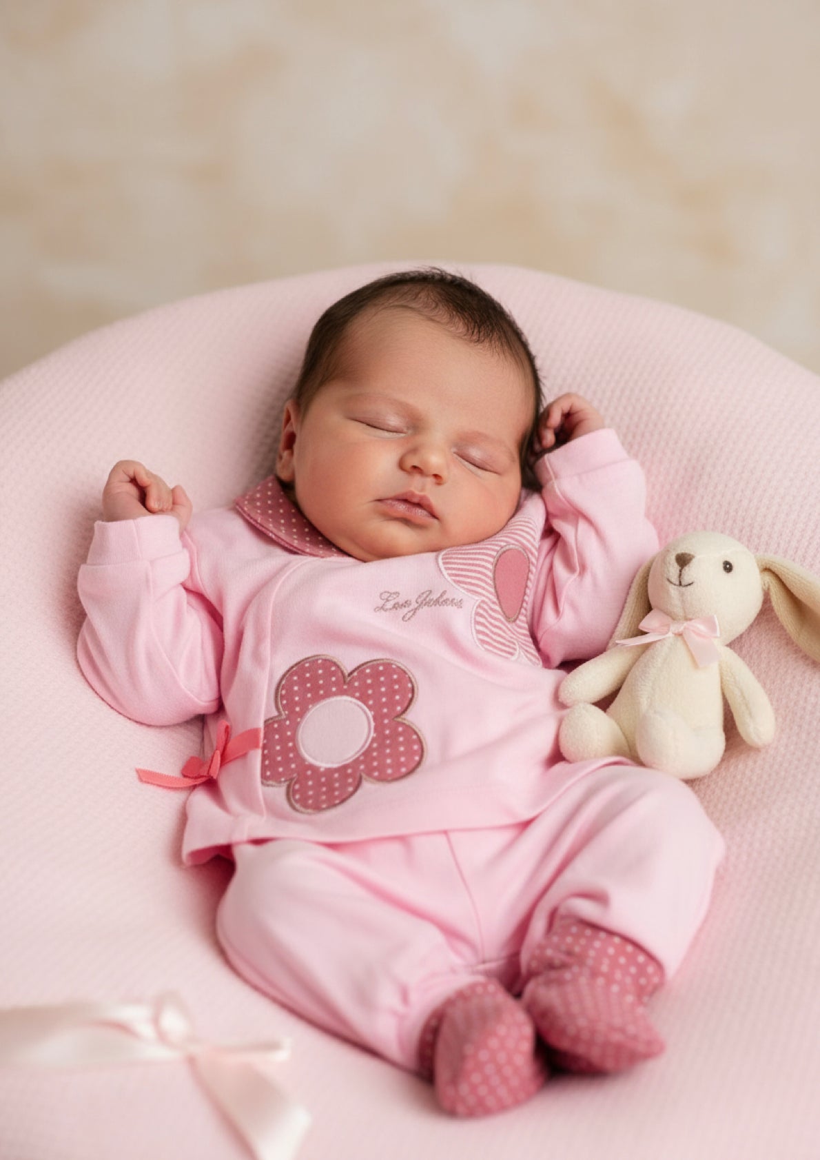 Completo Neonata in cotone LES JOLIES - Taglia 3/6 mesi