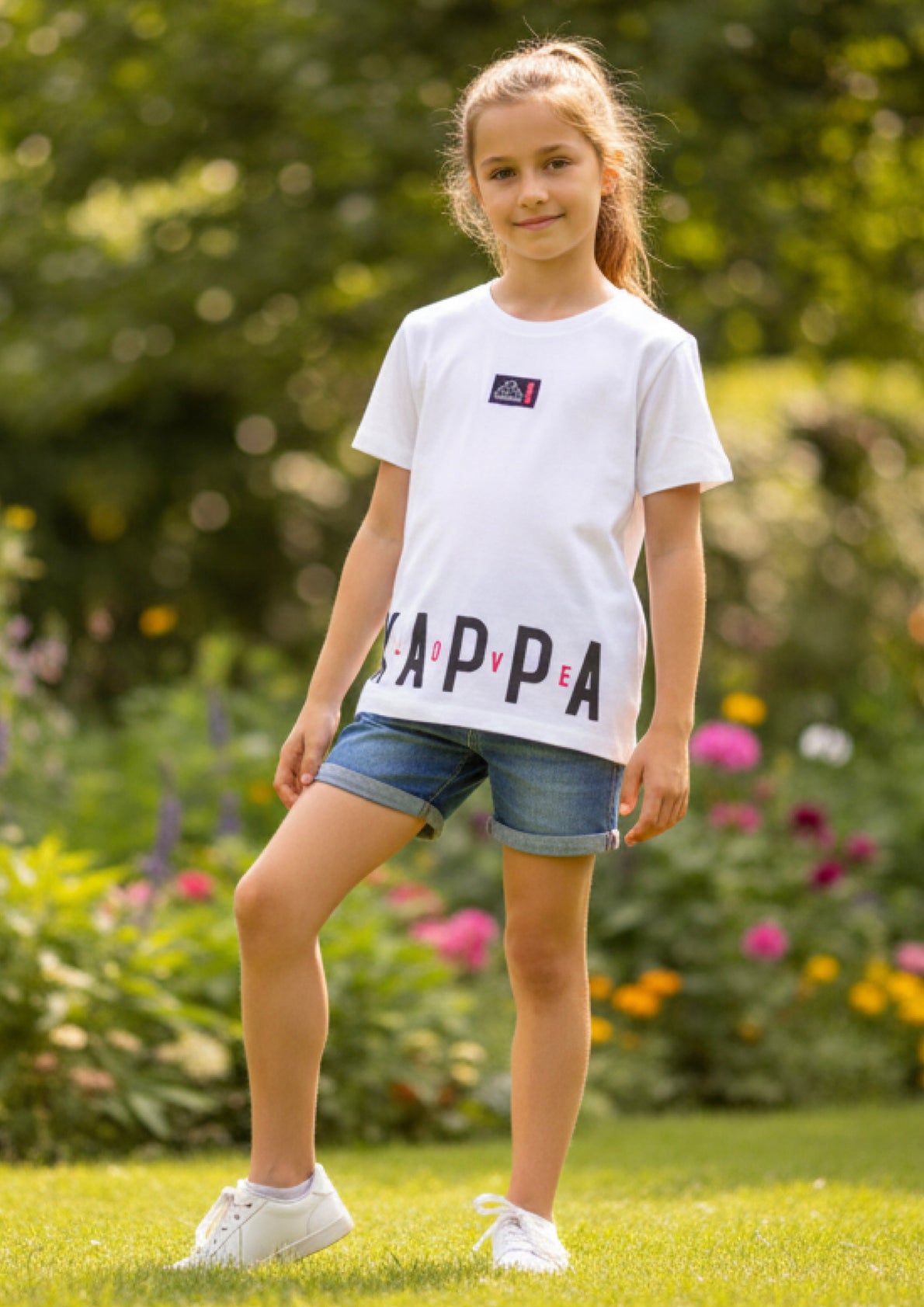 T-Shirt Ragazza manica corta KAPPA - Taglia 10 anni