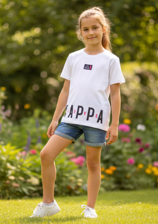 T-Shirt Ragazza manica corta KAPPA - Taglia 10 anni