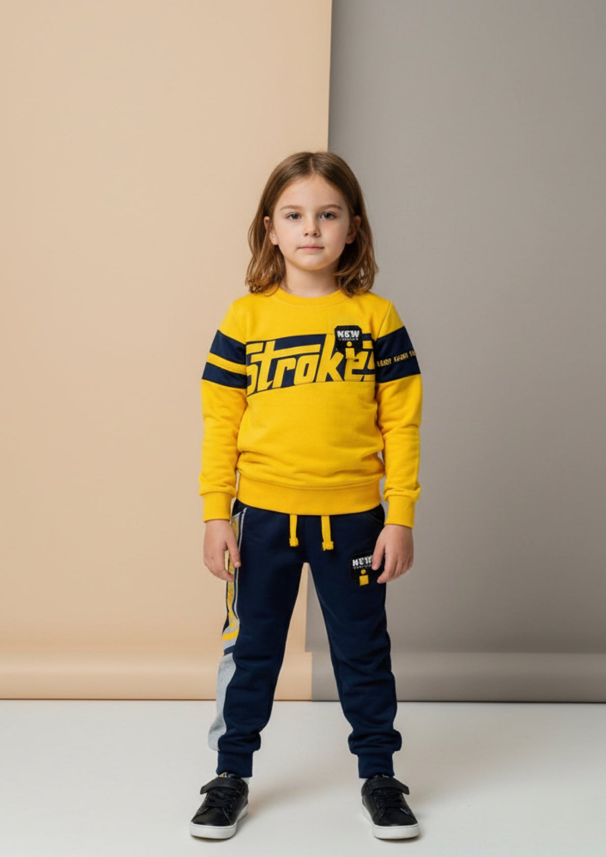 Tuta bambino in cotone garzato LAST STAR -Taglia 3 anni