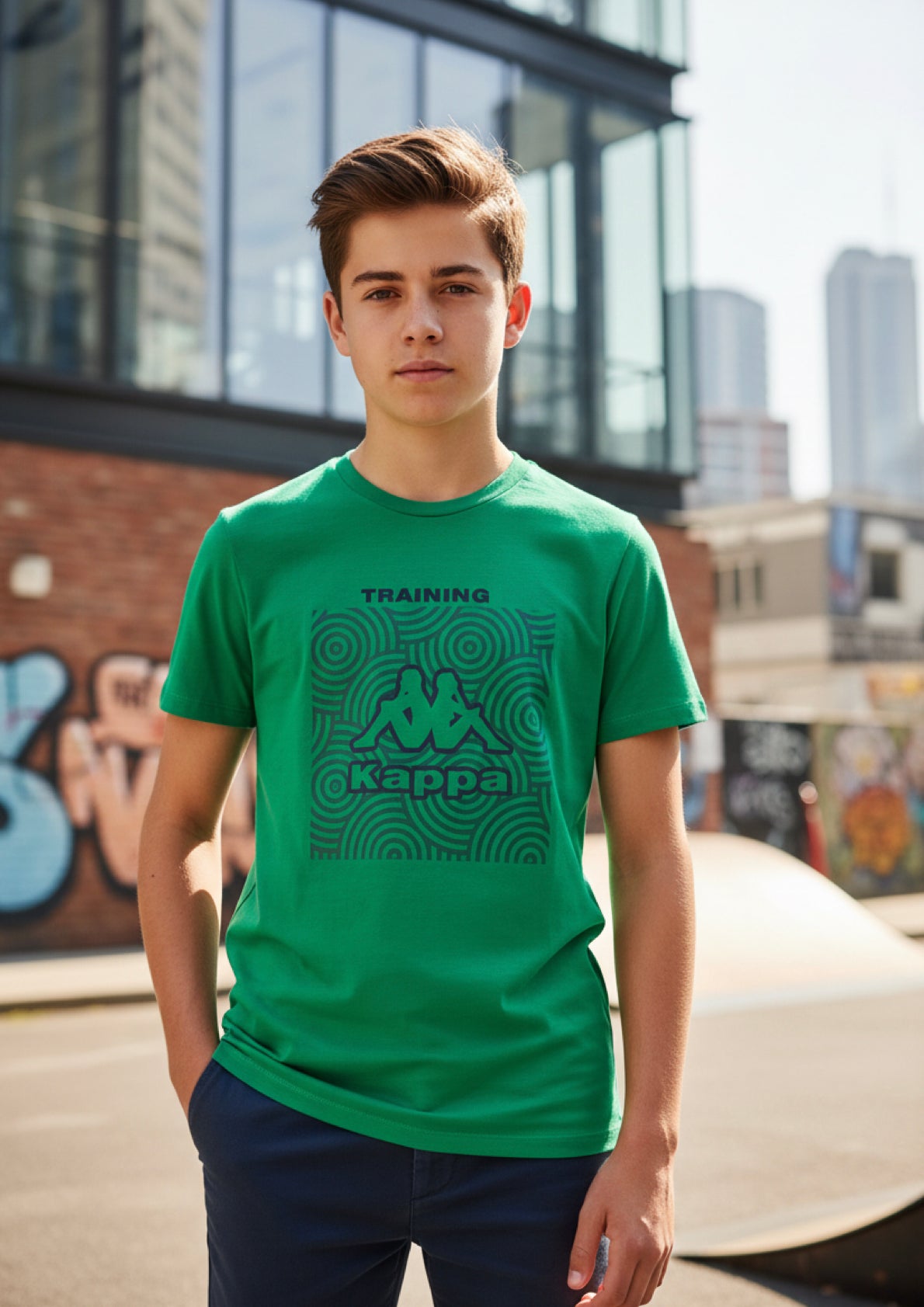 T-Shirt Ragazzo manica corta KAPPA Taglia 14 anni