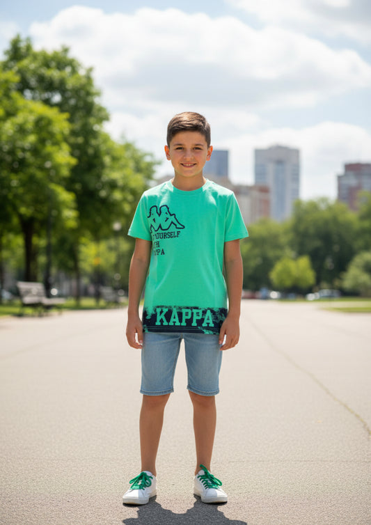 T-Shirt Ragazzo manica corta KAPPA - Taglia 10 anni