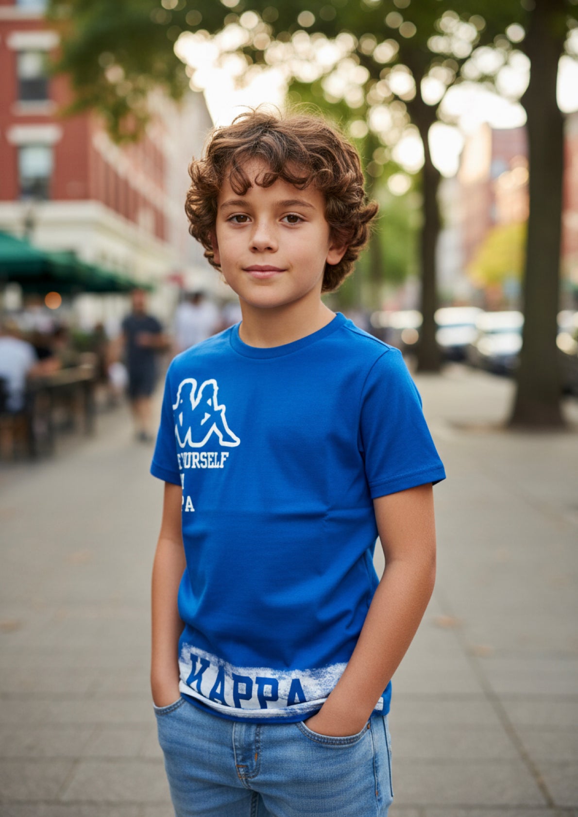 T-Shirt Ragazzo manica corta KAPPA - Taglia 10 anni