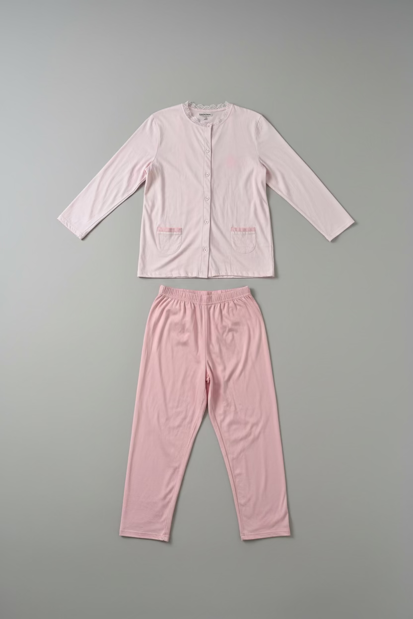 Pigiama donna manica lunga jersey Comfort ORONERO - Taglia 54
