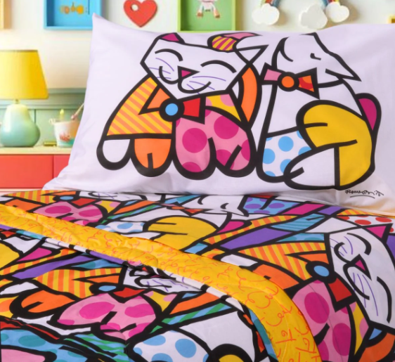Completo Lenzuola Singolo – Romero Britto ZAMBAITI