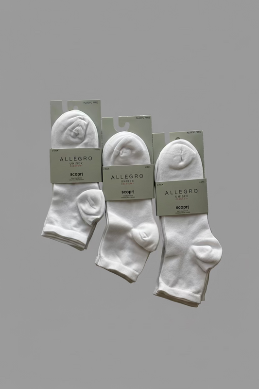 Tripack Calze Corte Bike Unisex in cotone SCOPRI