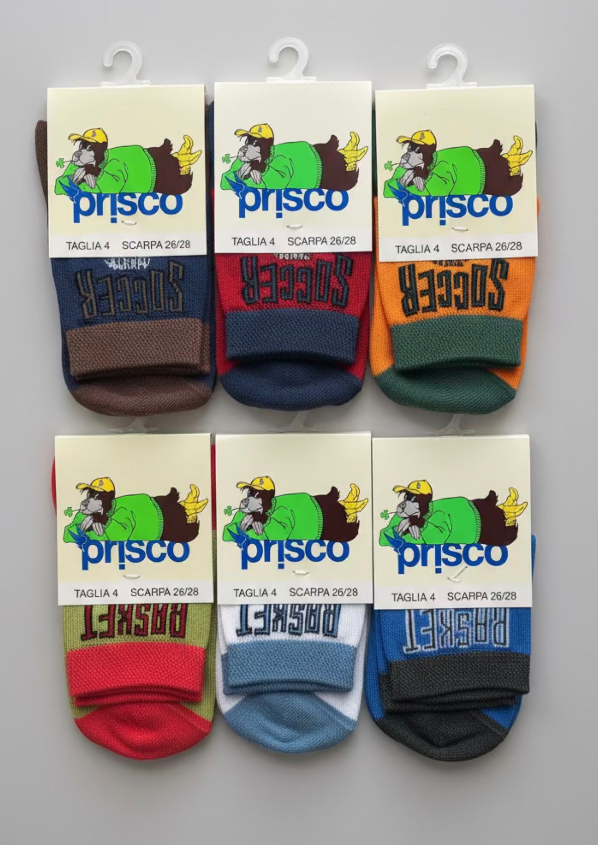 Calze corte Bimbo in cotone "Frizzy" PRISCO