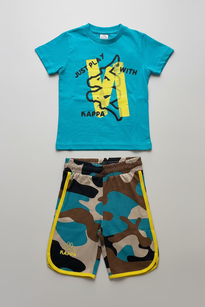 Completo Bambino T-Shirt e Bermuda KAPPA