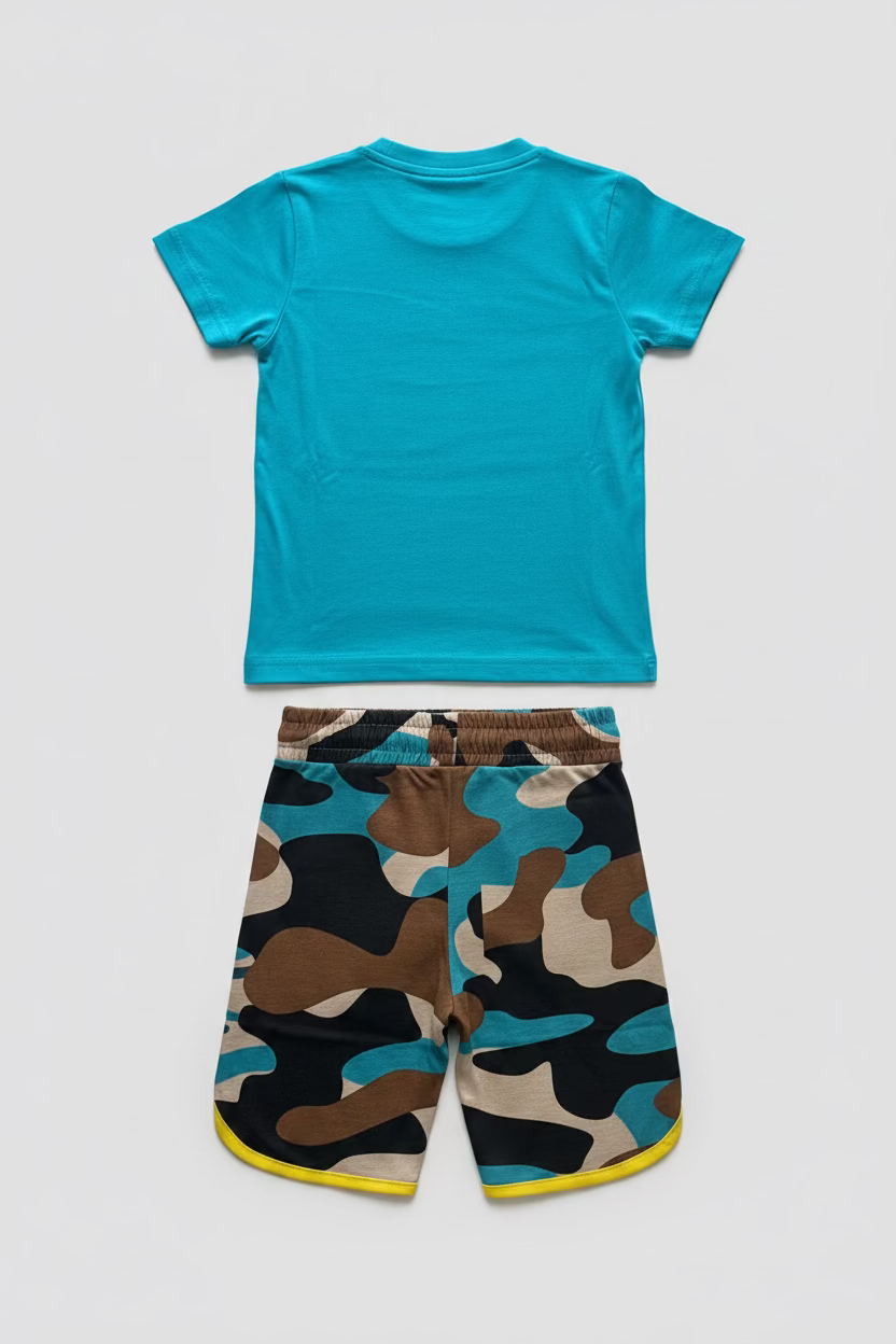 Completo Bambino T-Shirt e Bermuda KAPPA