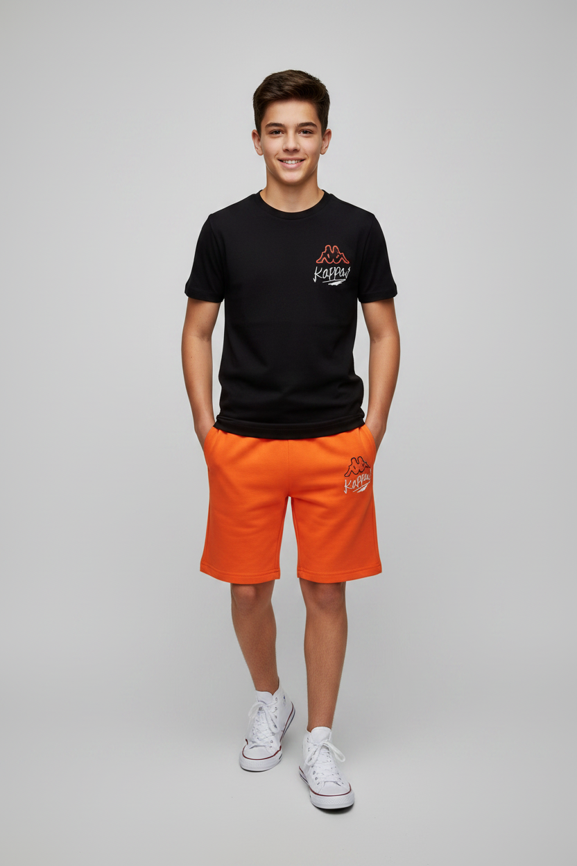 Completo Ragazzo T-Shirt e Bermuda KAPPA