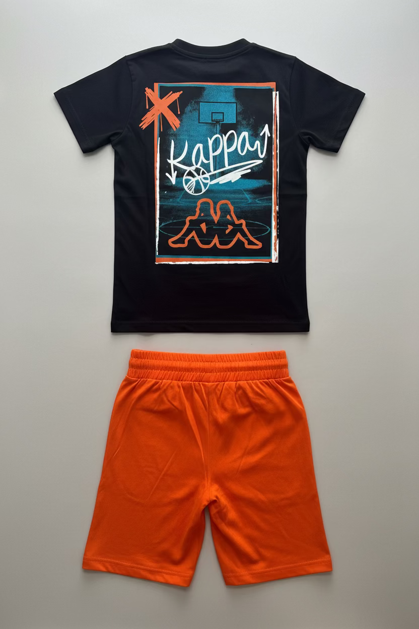 Completo Ragazzo T-Shirt e Bermuda KAPPA