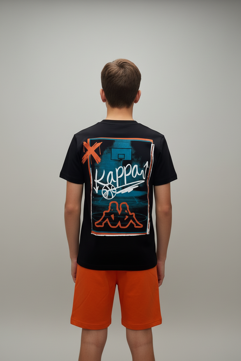Completo Ragazzo T-Shirt e Bermuda KAPPA
