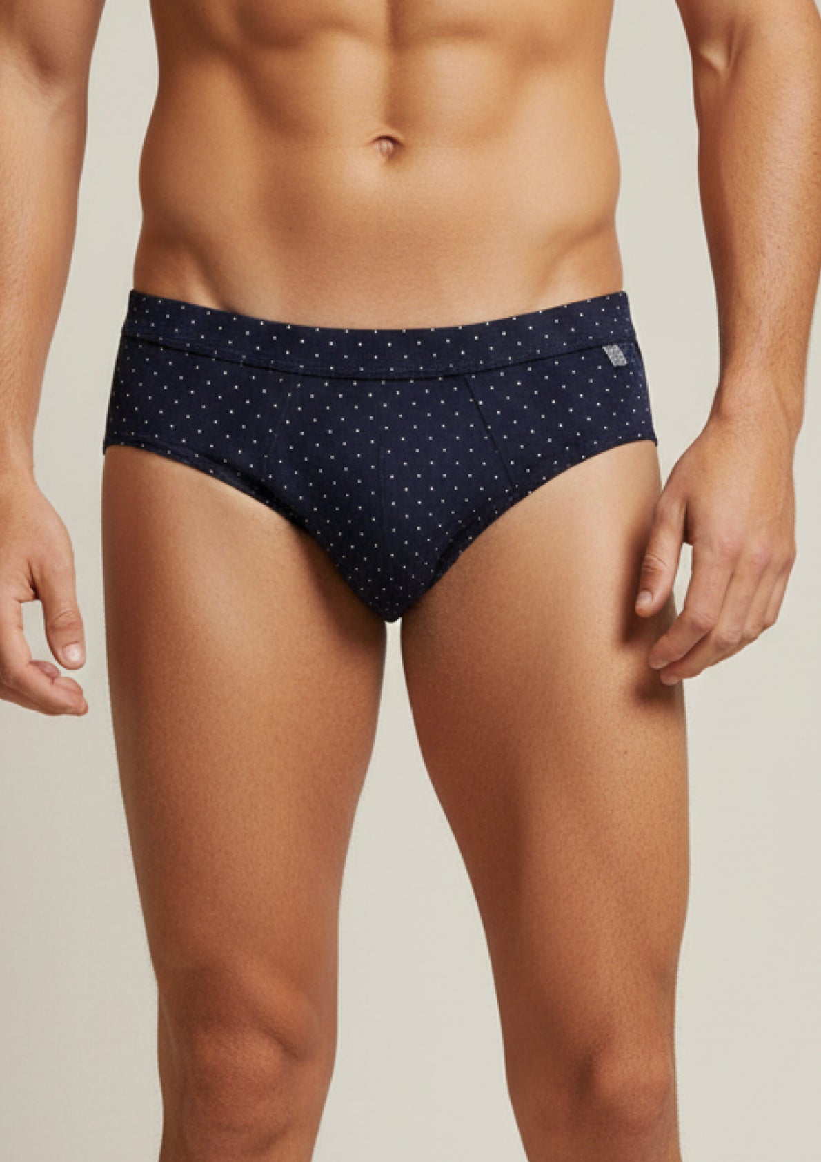 Tripack Slip Uomo elastico interno fantasia pois - NAZARENO GABRIELLI