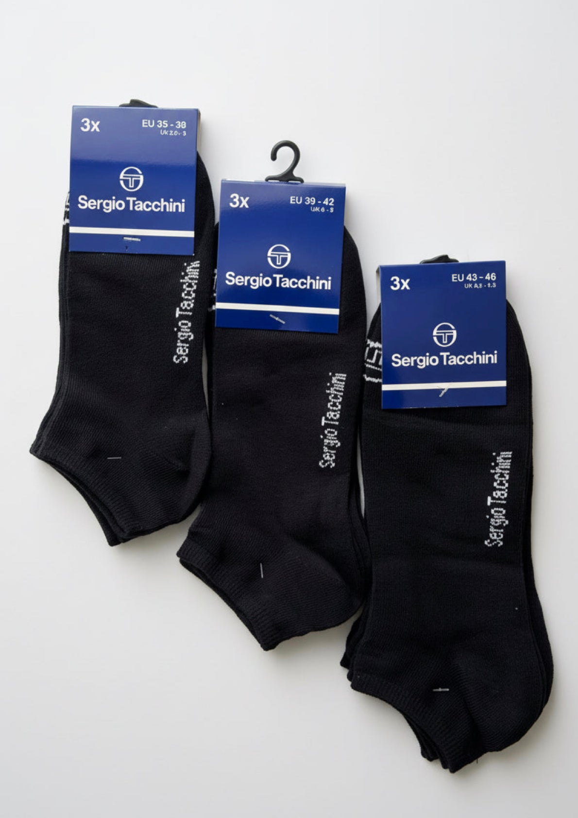 Tripack Calze Salvapiede Unisex Sneacker - SERGIO TACCHINI
