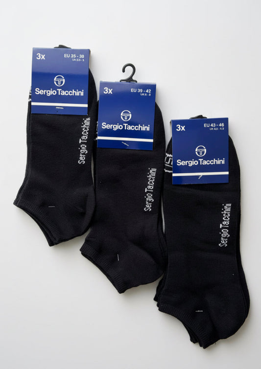 Tripack Calze Salvapiede Unisex Sneacker - SERGIO TACCHINI