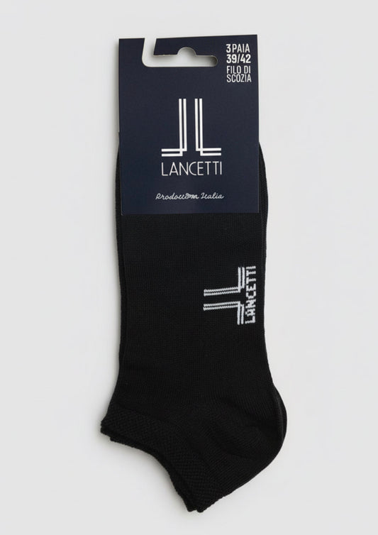 Calza Fantasmino Filo Di Scozia Unisex Confezione 3 Paia - LANCETTI