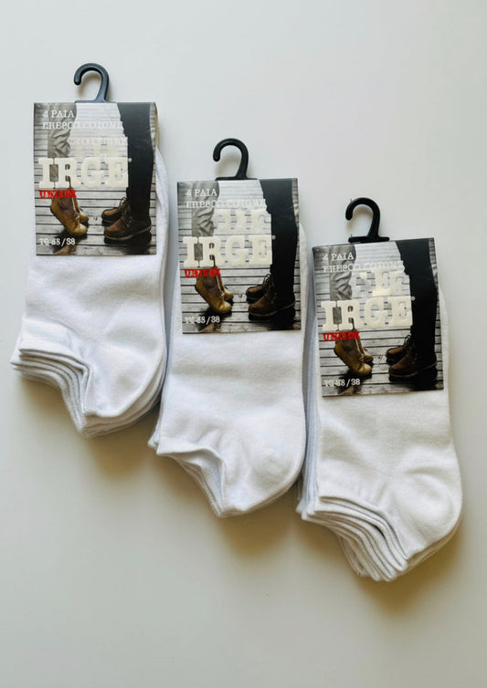Calze Unisex Fresco Cotone Confezione da 4 paia - IRGE
