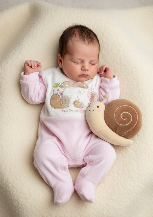 Tutina Neonata in ciniglia ELLEPI - Taglia 0 mesi