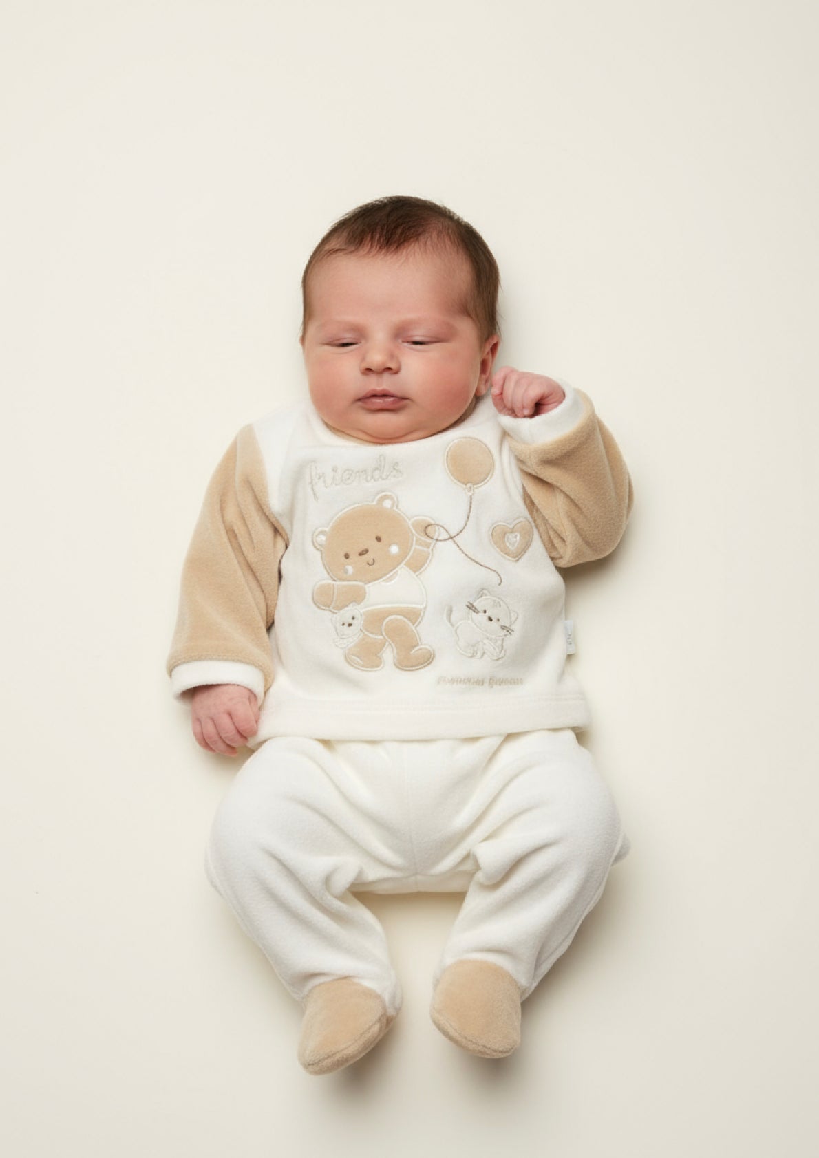 Completo Baby in ciniglia NAZARENO GABRIELLI - Taglia 3/6 mesi