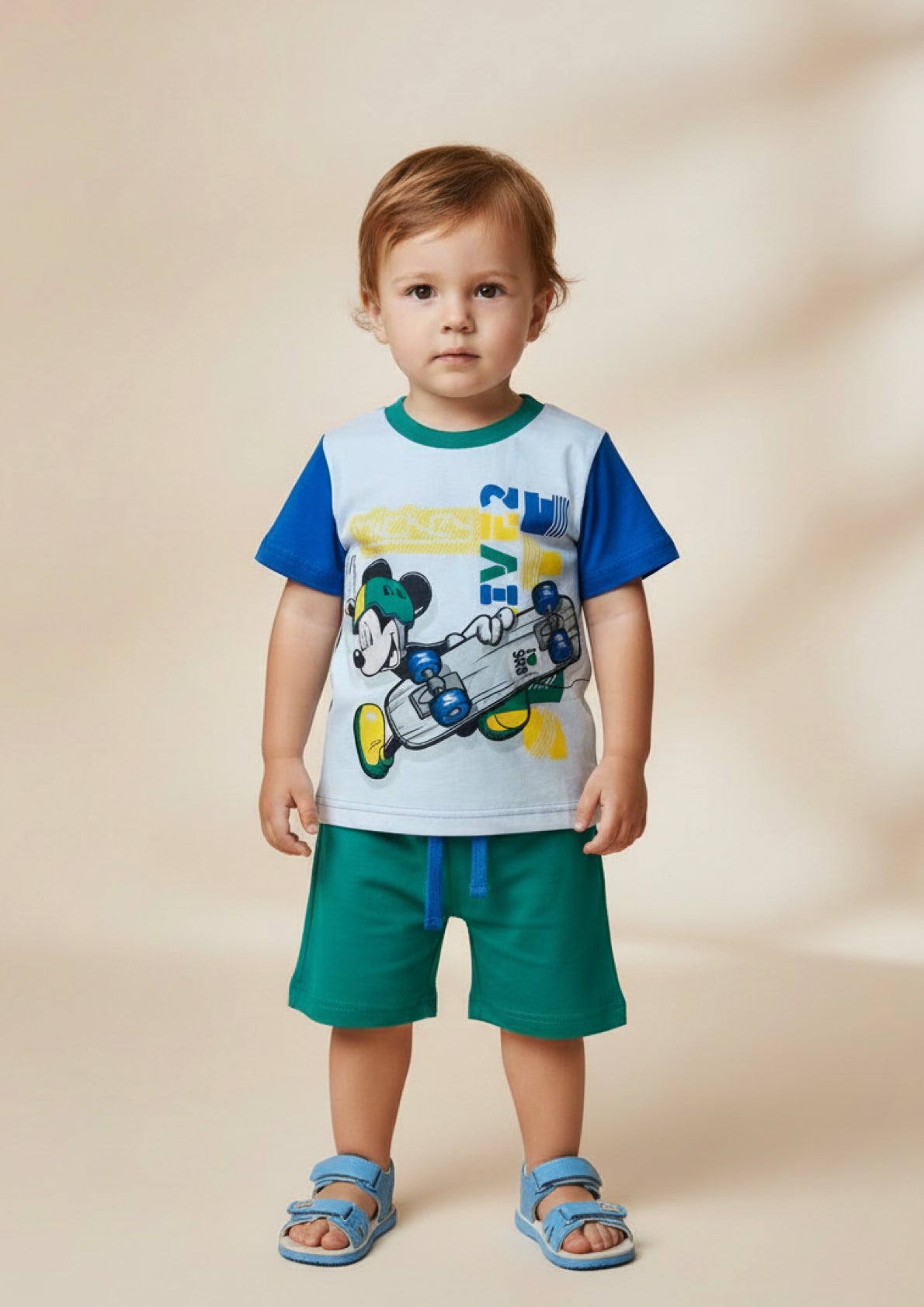 Completino Neonato corto Jersey 100% Cotone DISNEY - Taglia 36 mesi