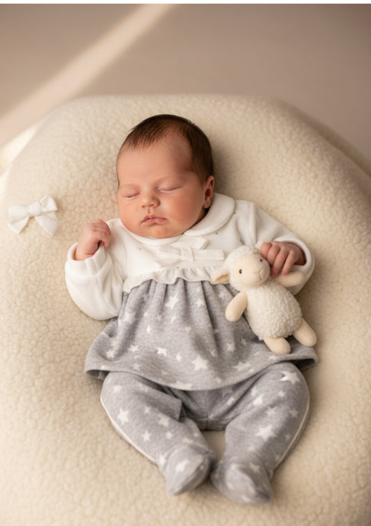 Completo Neonata in ciniglia ELLEPI - Taglia 0 mesi