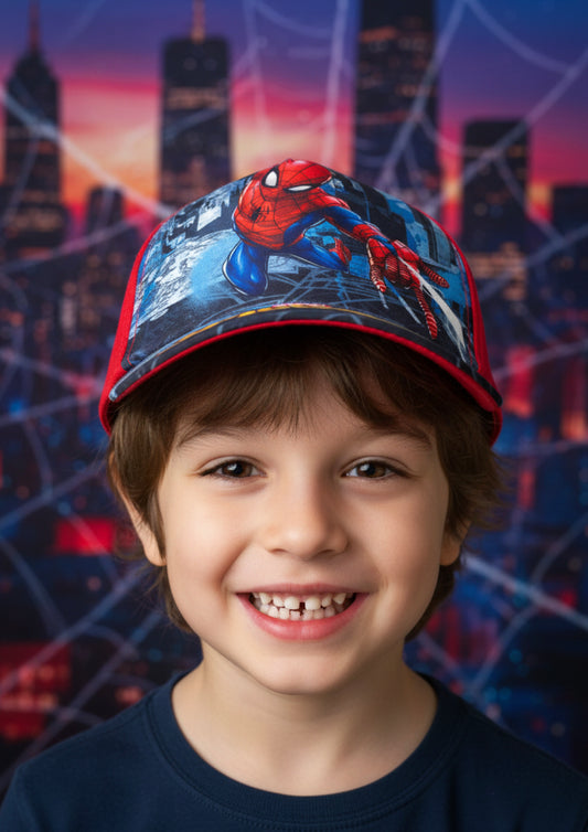 Berretto Bambino con stampa Spiderman