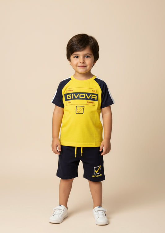 Completo Bambino corto GIVOVA - Taglia 3 anni