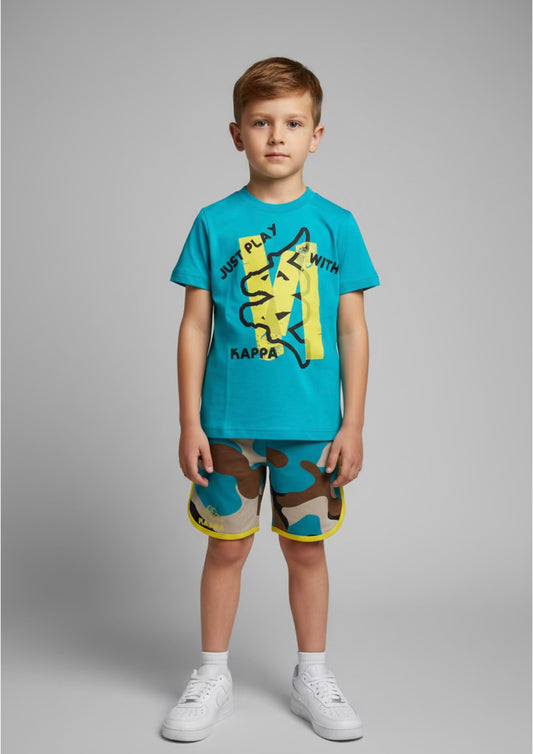 Completo Bambino T-Shirt e Bermuda KAPPA