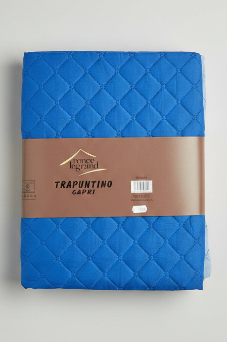 Copriletto Trapuntato Leggero Una Piazza e Mezza Double Face Rombi DIAMANTE - Renée Legrand