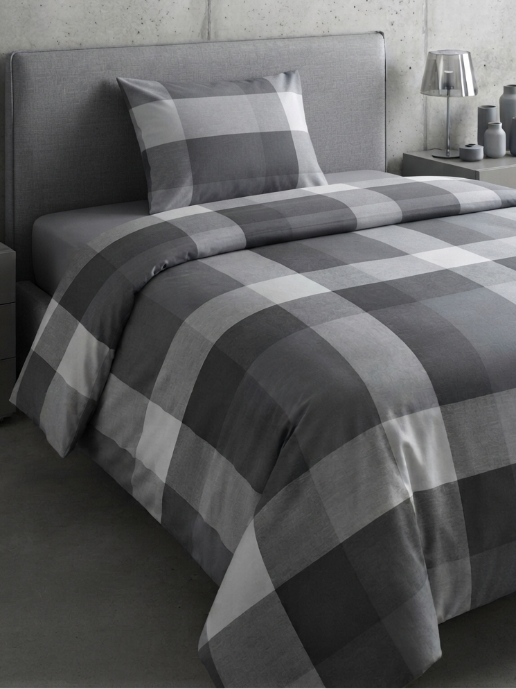 Completo Letto Singolo Puro Cotone Living New York - IMBERTI
