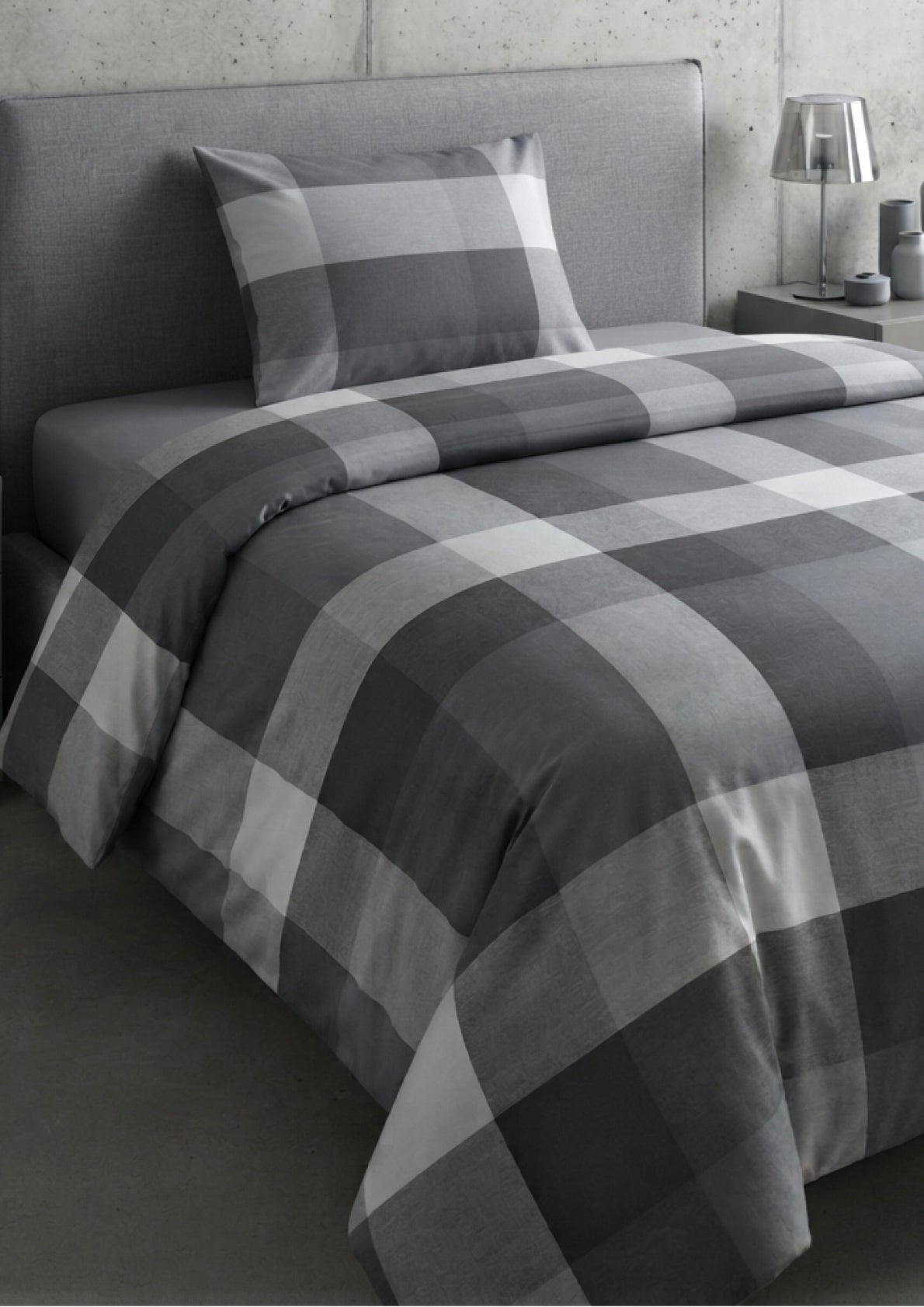 Completo Letto Singolo Puro Cotone Living New York - IMBERTI