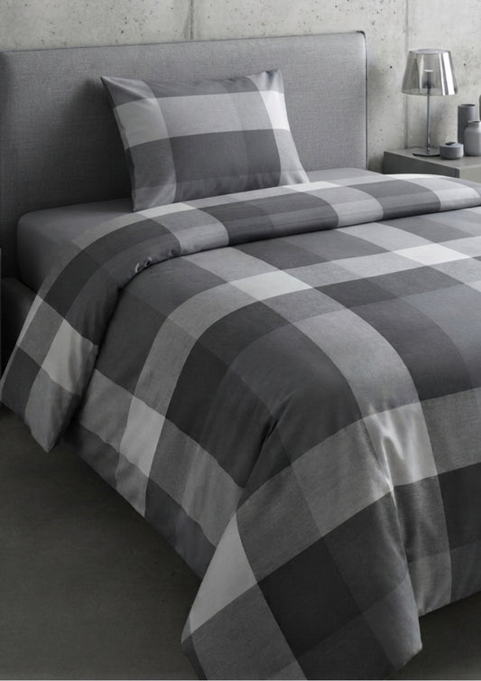 Completo Letto Singolo Puro Cotone Living New York - IMBERTI