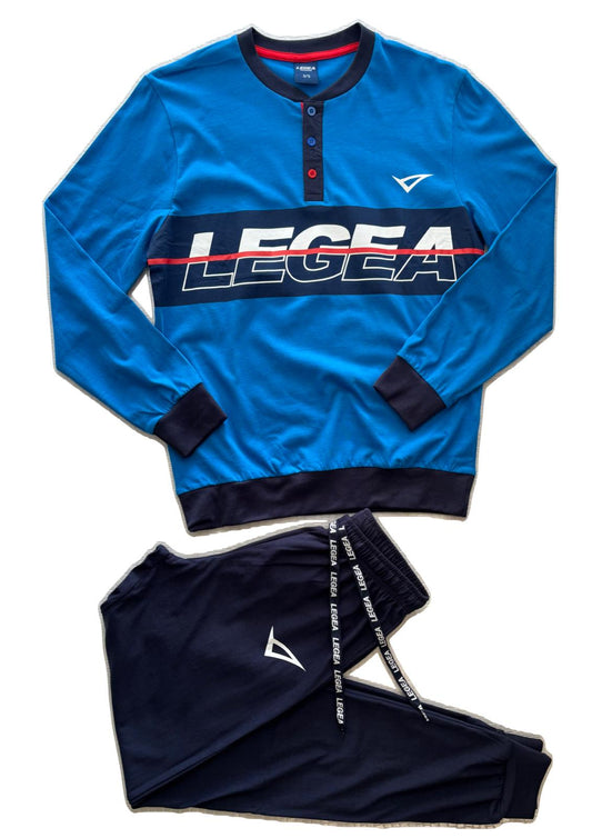 Pigiama Uomo manica lunga jersey LEGEA