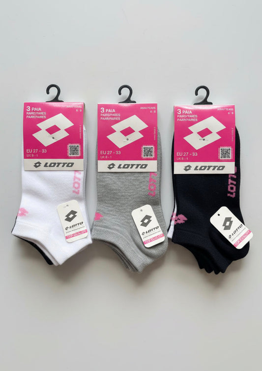Tripack Calze Spugna Bimba 27 - 33 (6 - 8 anni) LOTTO