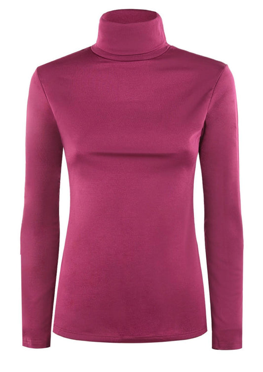 Maglia termica micropile dolcevita GLADYS