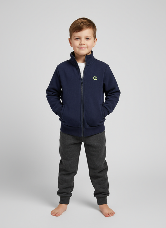 Tuta in Felpa Bimbo con Zip Irge Sport Active - Taglia 5/6 anni