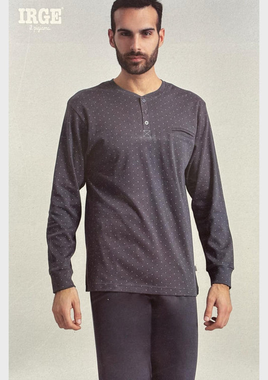 Pigiama Uomo Calibrato Interlock Cotone IRGE - Taglia 3XL