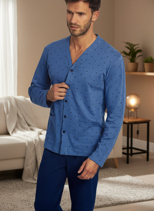 Pigiama Uomo Calibrato in cotone Interlock IL GRANCHIO