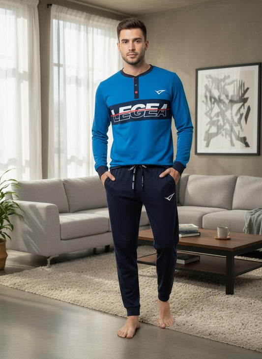 Pigiama Uomo manica lunga jersey LEGEA