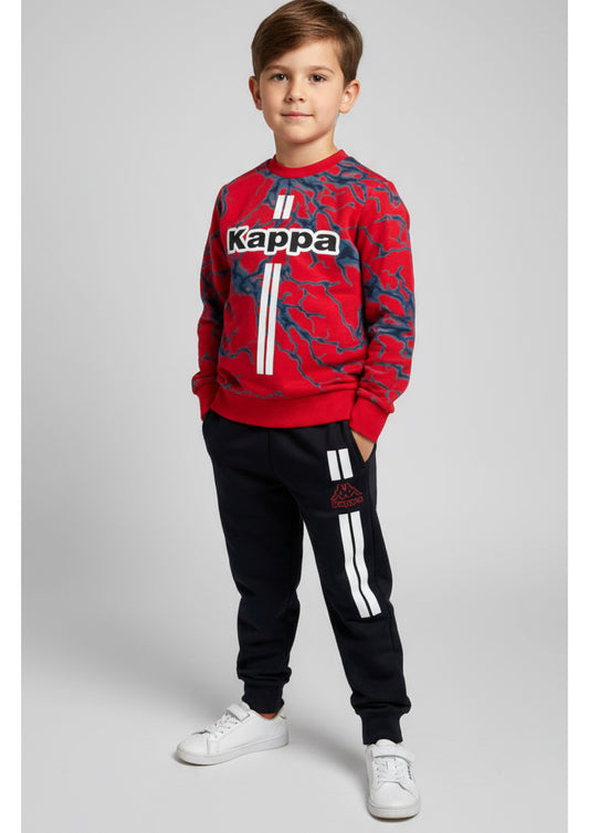 Tuta Bambino in felpa di cotone KAPPA - Taglia 5 anni