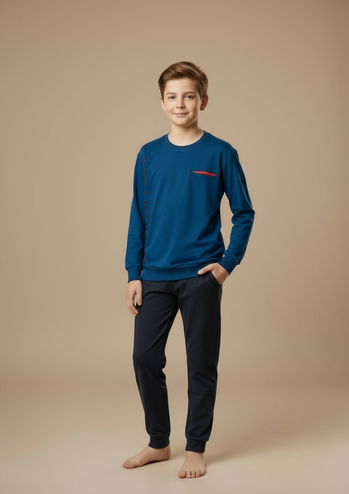 Pigiama Ragazzo manica lunga cotone interlock YOU&ME