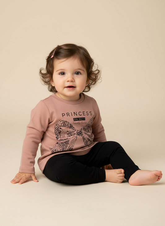 Completo neonata maxi maglia e leggins CAMILLA