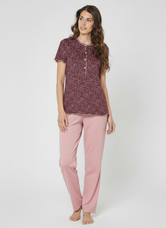 Pigiama Donna manica corta  in jersey LINCLALOR