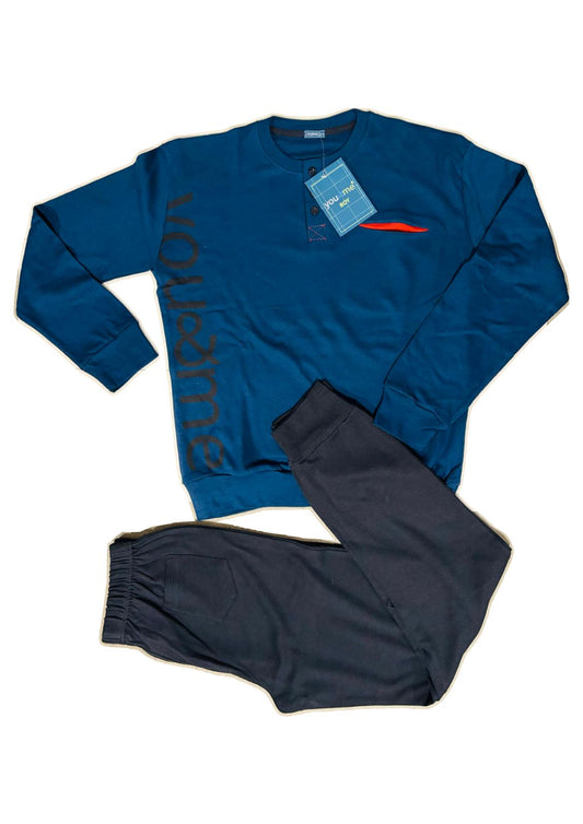 Pigiama Ragazzo manica lunga cotone interlock YOU&ME