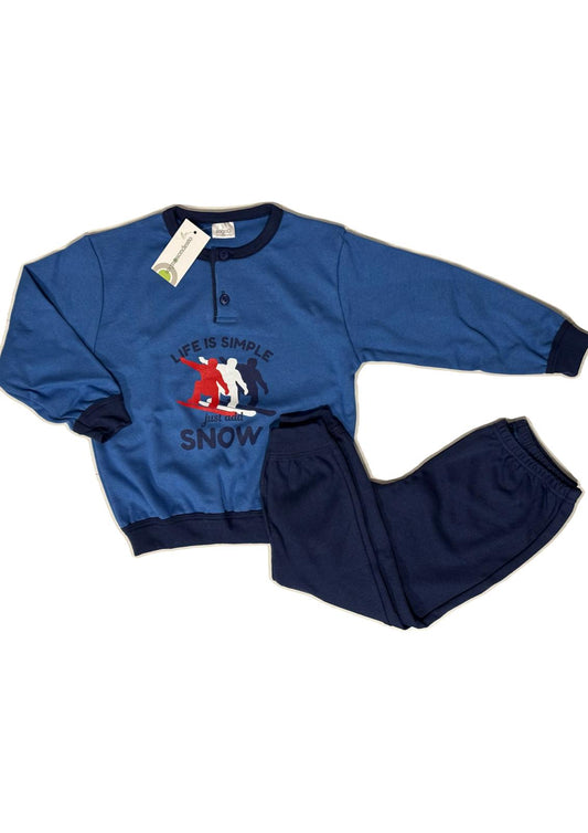 Pigiama Bambino manica lunga Cotone Interlock SOGNOSONDESTO