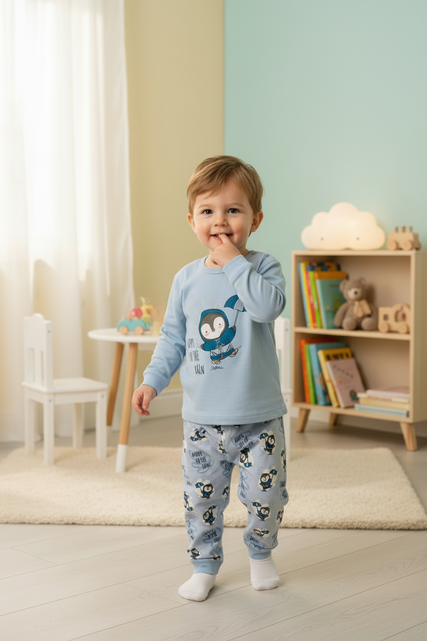 Pigiama Bambino manica lunga Cotone Interlock MELANIE