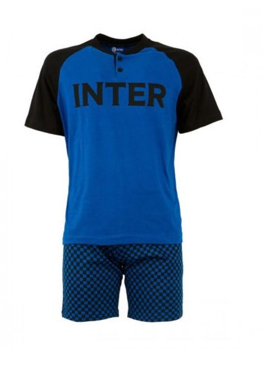 Pigiama Ragazzo mezza manica con pantalone corto F.C. INTER