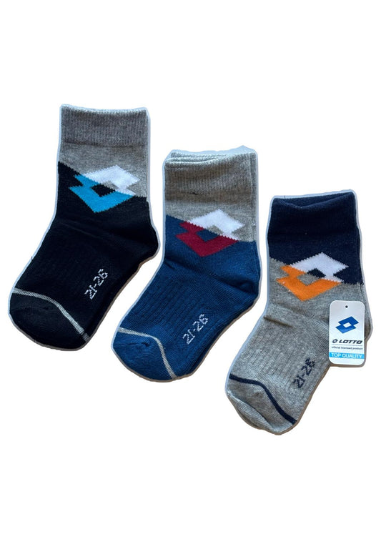 Calze midi bambino bicolor LOTTO