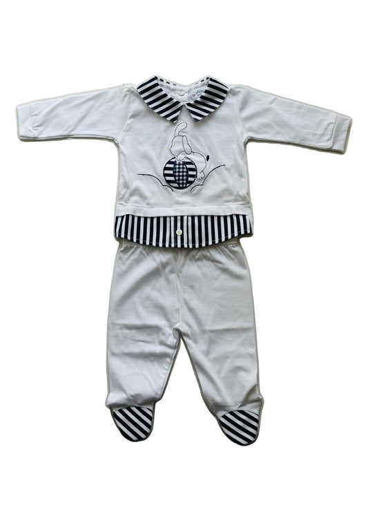 Tutina Neonato Jersey di cotone LE CHICCHE