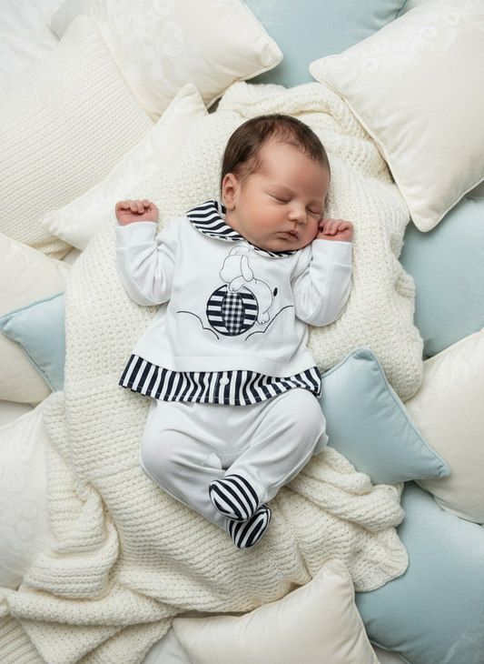 Tutina Neonato Jersey di cotone LE CHICCHE